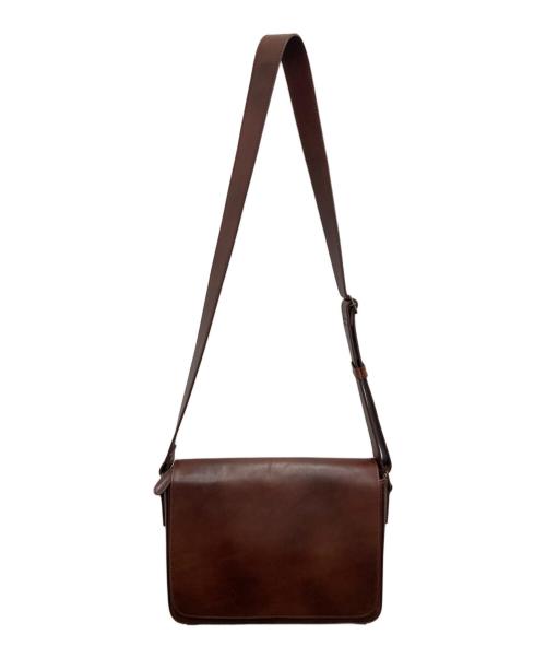 MOTHERHOUSE（マザーハウス）MOTHERHOUSE (マザーハウス) アンティーク B5 ショルダー ブラウンの古着・服飾アイテム