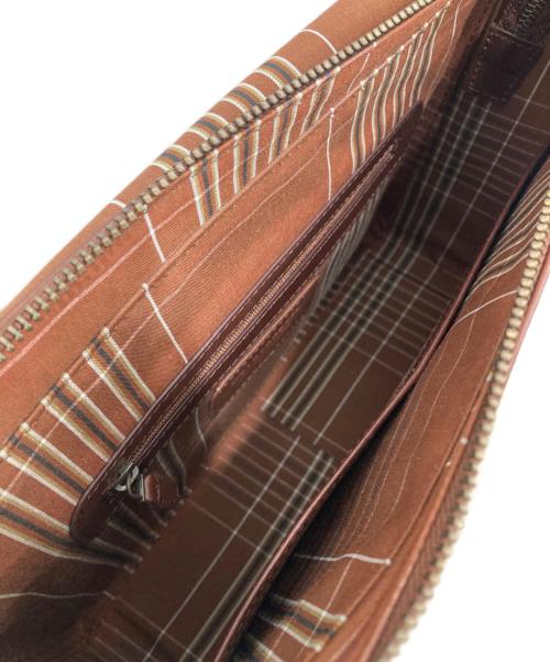 MOTHERHOUSE（マザーハウス）MOTHERHOUSE (マザーハウス) アンティーク B5 ショルダー ブラウンの古着・服飾アイテム