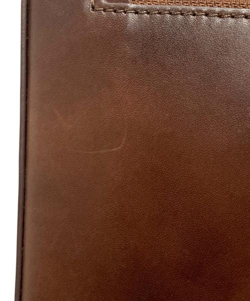 MOTHERHOUSE（マザーハウス）MOTHERHOUSE (マザーハウス) アンティーク B5 ショルダー ブラウンの古着・服飾アイテム