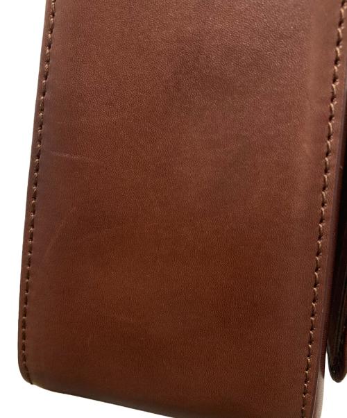 MOTHERHOUSE（マザーハウス）MOTHERHOUSE (マザーハウス) アンティーク B5 ショルダー ブラウンの古着・服飾アイテム