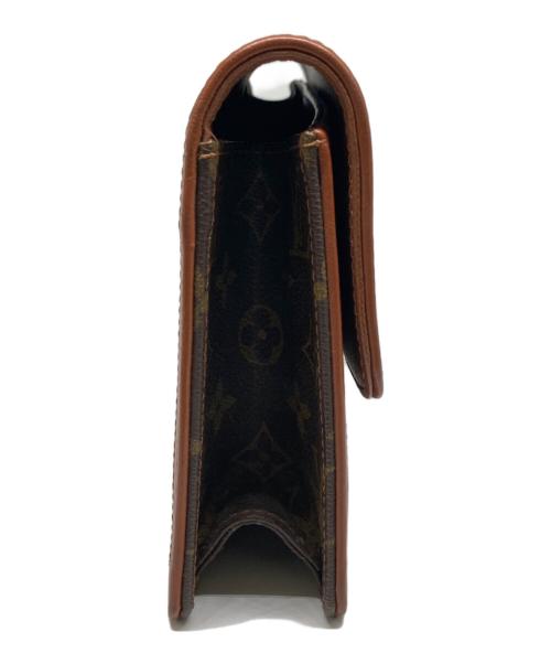 LOUIS VUITTON（ルイ ヴィトン）LOUIS VUITTON (ルイ ヴィトン) ポシェットダムGM セカンドバッグ ブラウンの古着・服飾アイテム