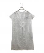 le.coeur blancルクールブラン）の古着「ロングジレ」｜ホワイト