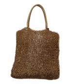 ANTEPRIMAアンテプリマ）の古着「ワイヤーハンドバッグ」｜ベージュ