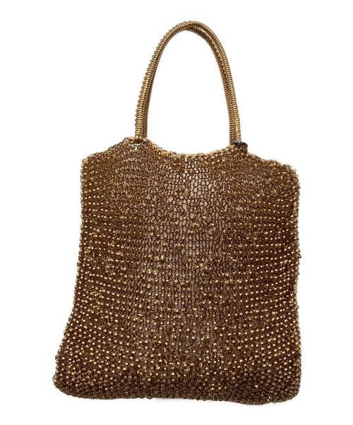 ANTEPRIMA（アンテプリマ）ANTEPRIMA (アンテプリマ) ワイヤーハンドバッグ ベージュの古着・服飾アイテム