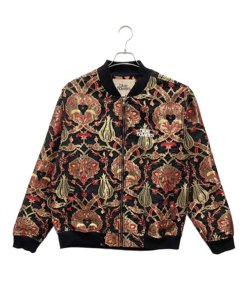 blue flowers（ブルーフラワーズ）blue flowers (ブルーフラワーズ) パナマジャケット ブラック サイズ:XLの古着・服飾アイテム