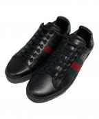 GUCCIグッチ）の古着「シェリーラインスニーカー」｜ブラック