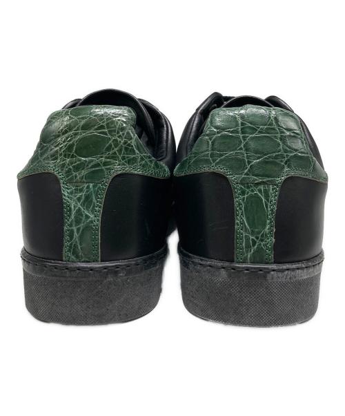 GUCCI（グッチ）GUCCI (グッチ) シェリーラインスニーカー ブラック サイズ:40の古着・服飾アイテム