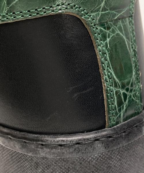 GUCCI（グッチ）GUCCI (グッチ) シェリーラインスニーカー ブラック サイズ:40の古着・服飾アイテム