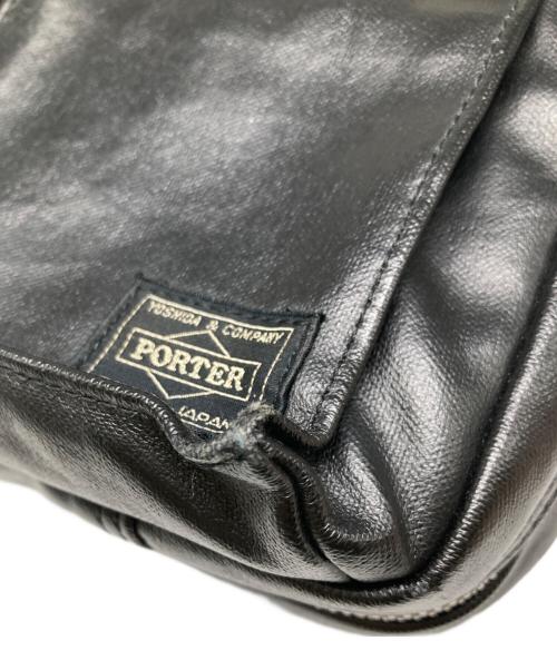 PORTER（ポーター）PORTER (ポーター) フリースタイルショルダーバッグ ブラックの古着・服飾アイテム