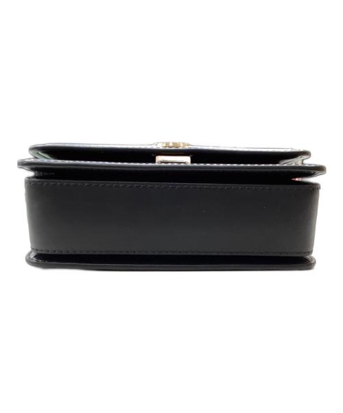 MICHAEL KORS（マイケル・コース）MICHAEL KORS (マイケルコース) DELANCEYトップハンドルチェーンクロスボディスモール ブラックの古着・服飾アイテム