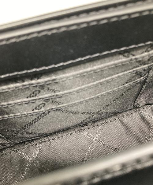 MICHAEL KORS（マイケル・コース）MICHAEL KORS (マイケルコース) DELANCEYトップハンドルチェーンクロスボディスモール ブラックの古着・服飾アイテム