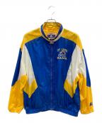 STARTERスターター）の古着「00'sナイロンジャケット」｜ブルー×イエロー