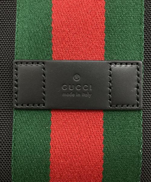 GUCCI（グッチ）GUCCI (グッチ) 2WAYショルダーバッグ ブラックの古着・服飾アイテム
