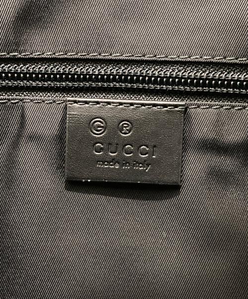 GUCCI（グッチ）GUCCI (グッチ) 2WAYショルダーバッグ ブラックの古着・服飾アイテム
