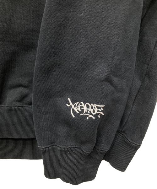 X-LARGE（エクストララージ）X-LARGE (エクストララージ) GRAFFITI EMBROIDERY CREWNECK SWEAT/グラビティ― エンブロデリー クルーネック スウェット ブラック サイズ:Lの古着・服飾アイテム