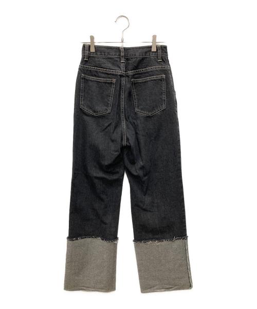 CAPRICIEUX LE'MAGE（カプリシューレマージュ）CAPRICIEUX LE'MAGE (カプリシューレマージュ) ロールアップストレートデニムパンツ インディゴ サイズ:38の古着・服飾アイテム