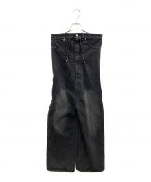 Knuth Marf（クヌースマーフ）の古着「レースアップオールインワン」｜インディゴ