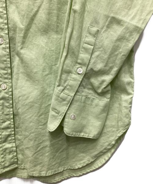 SLOBE IENA（スローブ イエナ）SLOBE IENA (スローブ イエナ) リネン混シャツ グリーン サイズ:記載なし（下記参照）の古着・服飾アイテム