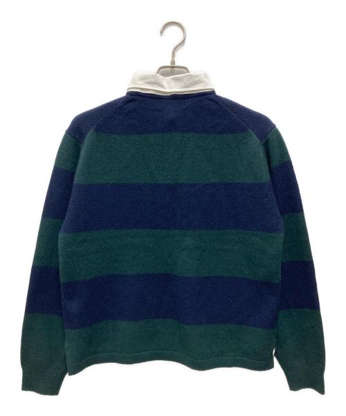 SLOBE IENA（スローブ イエナ）SLOBE IENA (スローブ イエナ) ラガーニット グリーン サイズ:表記無し(実寸ご確認ください）の古着・服飾アイテム