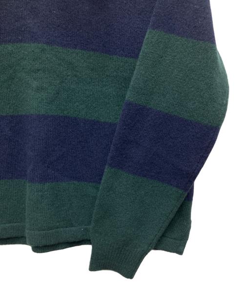 SLOBE IENA（スローブ イエナ）SLOBE IENA (スローブ イエナ) ラガーニット グリーン サイズ:表記無し(実寸ご確認ください）の古着・服飾アイテム