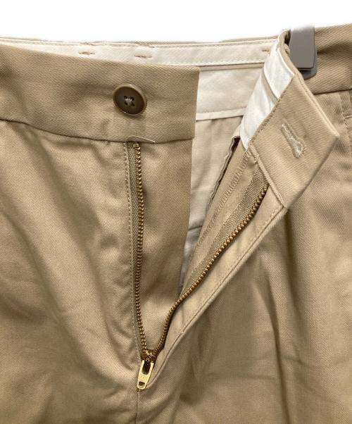 SLOBE IENA（スローブ イエナ）SLOBE IENA (スローブ イエナ) ローライズチノアイラインスカート ベージュ サイズ:36の古着・服飾アイテム