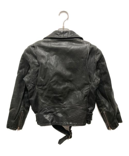 beautiful people（ビューティフルピープル）beautiful people (ビューティフルピープル) ダブルライダースジャケット ブラック サイズ:140の古着・服飾アイテム