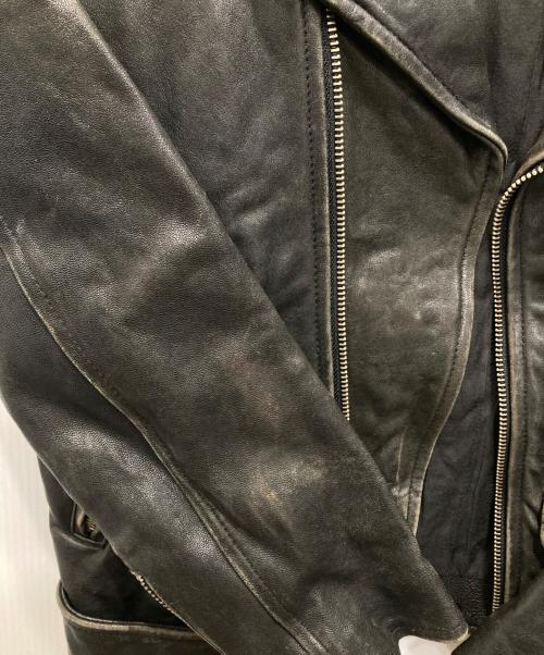 beautiful people（ビューティフルピープル）beautiful people (ビューティフルピープル) ダブルライダースジャケット ブラック サイズ:140の古着・服飾アイテム