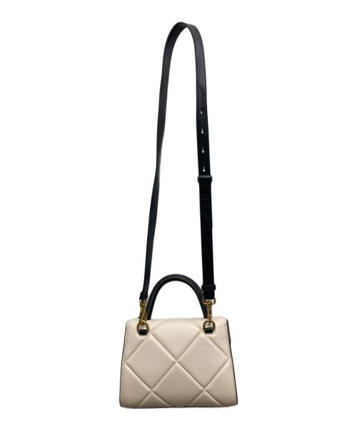 CHARLES & KEITH（チャールズアンドキース）CHARLES & KEITH (チャールズ＆キース) 2WAYショルダーバッグ ベージュ×ブラックの古着・服飾アイテム