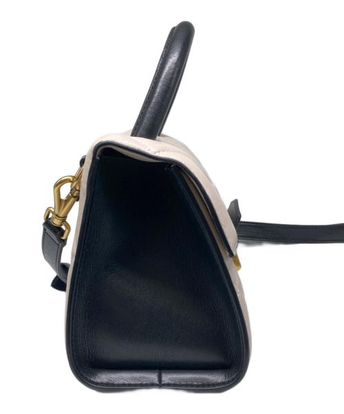 CHARLES & KEITH（チャールズアンドキース）CHARLES & KEITH (チャールズ＆キース) 2WAYショルダーバッグ ベージュ×ブラックの古着・服飾アイテム