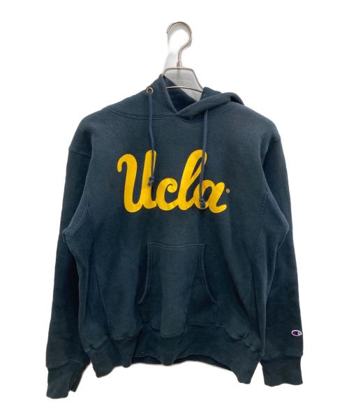 Champion（チャンピオン）Champion (チャンピオン) UCLA (ユーシーエルエー) 70's赤タグ復刻パーカー ネイビー サイズ:XLの古着・服飾アイテム