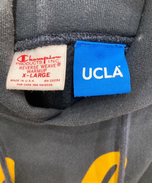 Champion（チャンピオン）Champion (チャンピオン) UCLA (ユーシーエルエー) 70's赤タグ復刻パーカー ネイビー サイズ:XLの古着・服飾アイテム