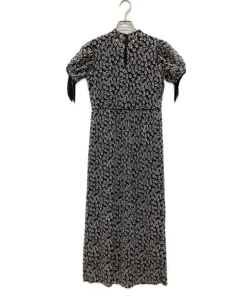 CLANE（クラネ）CLANE (クラネ) PLEATS FLORET ONE PIECE ブラック サイズ:1の古着・服飾アイテム