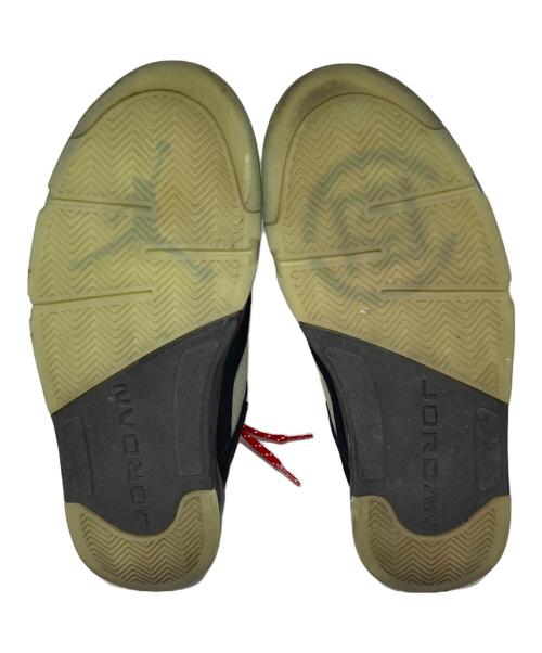 NIKE（ナイキ）NIKE (ナイキ) CLOT (クロット) AIR JORDAN 5 RETRO LOW SP ブラック×レッド サイズ:28の古着・服飾アイテム