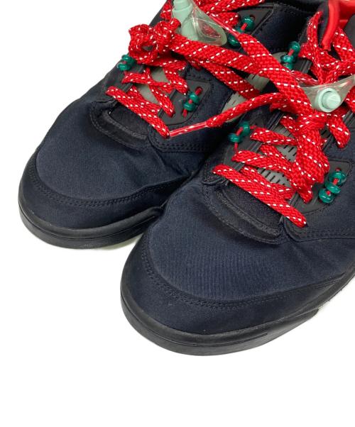 NIKE（ナイキ）NIKE (ナイキ) CLOT (クロット) AIR JORDAN 5 RETRO LOW SP ブラック×レッド サイズ:28の古着・服飾アイテム