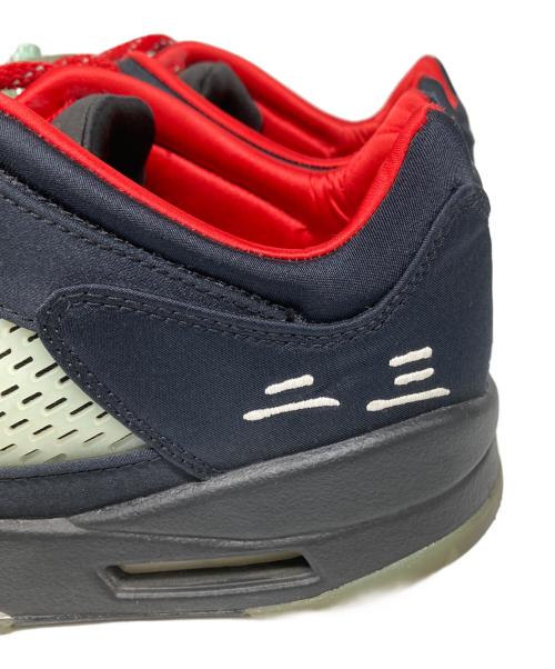 NIKE（ナイキ）NIKE (ナイキ) CLOT (クロット) AIR JORDAN 5 RETRO LOW SP ブラック×レッド サイズ:28の古着・服飾アイテム