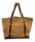 ARTSAND CRAFTS (アーツ アンド クラフツ) CANVAS BASIC TOTE ベージュ：8000円