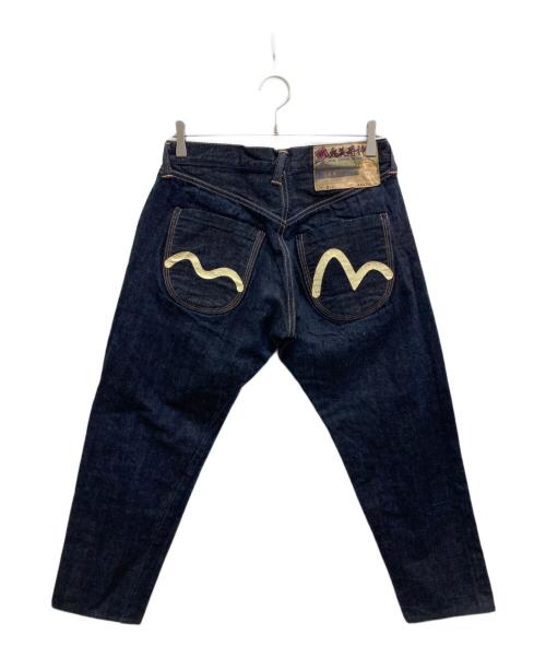 YAMANE EVISU（ヤマネ エヴィス）YAMANE EVISU (ヤマネ エヴィス) カモメペイントデニムパンツ インディゴ サイズ:34×34の古着・服飾アイテム