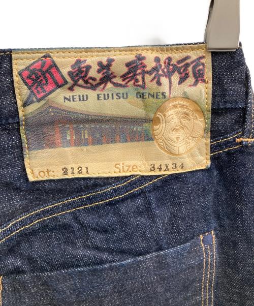 YAMANE EVISU（ヤマネ エヴィス）YAMANE EVISU (ヤマネ エヴィス) カモメペイントデニムパンツ インディゴ サイズ:34×34の古着・服飾アイテム