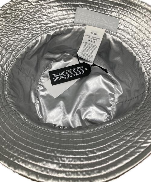 KANGOL（カンゴール）KANGOL (カンゴール) floral jacquard rev bucket ブラック サイズ:L 未使用品の古着・服飾アイテム