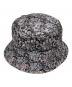 KANGOL（カンゴール）の古着「floral jacquard rev bucket」｜ブラック