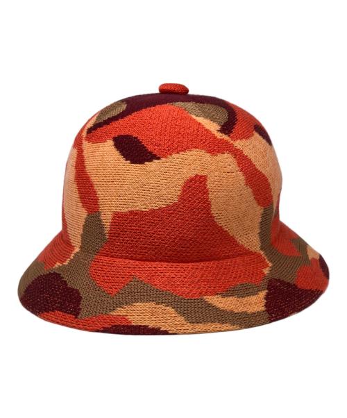 KANGOL（カンゴール）KANGOL (カンゴール) joyful collage casual オレンジ×レッド サイズ:XL 未使用品の古着・服飾アイテム