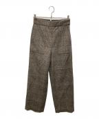MACPHEEマカフィー）の古着「ウールナイロンフランネル ベイカーパンツ」｜ブラウン