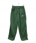 KEBOZケボズ）の古着「ナイロンジョガーパンツ」｜グリーン