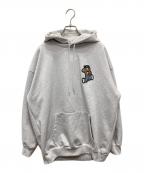 kaoyorinakami×FREAK'S STOREカオヨリナカミ×フリークスストア）の古着「PUNCH BOY HOODIE/パンチ ボーイ フーディー」｜グレー