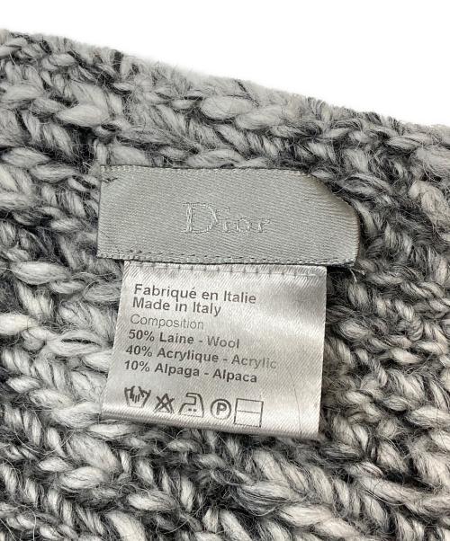 DIOR HOMME（ディオール オム）DIOR HOMME (ディオール オム) マフラー グレーの古着・服飾アイテム