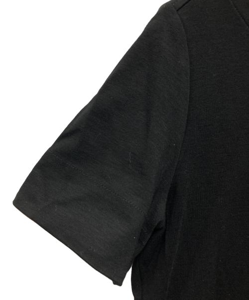 BLUE LABEL CRESTBRIDGE（ブルーレーベルクレストブリッジ）BLUE LABEL CRESTBRIDGE (ブルーレーベルクレストブリッジ) カットソーワンピース ブラック サイズ:38の古着・服飾アイテム