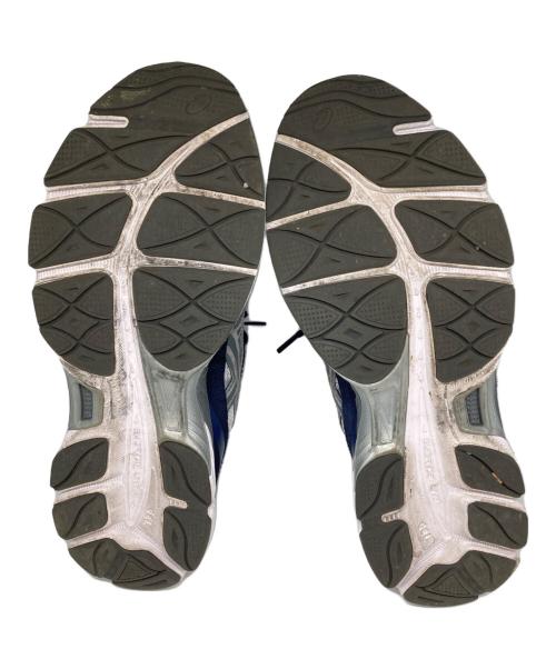 asics（アシックス）asics (アシックス) Gel-NYC ホワイト×ネイビー サイズ:27の古着・服飾アイテム