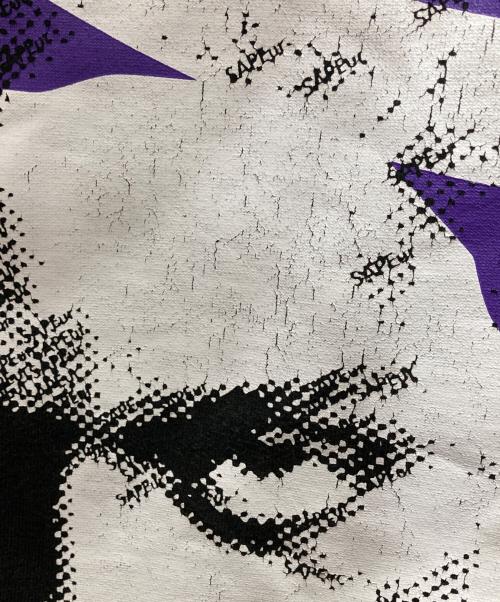 SAPEur（サプール）SAPEur (サプール) ロッドマンプリントパーカー ブラック サイズ:XLの古着・服飾アイテム