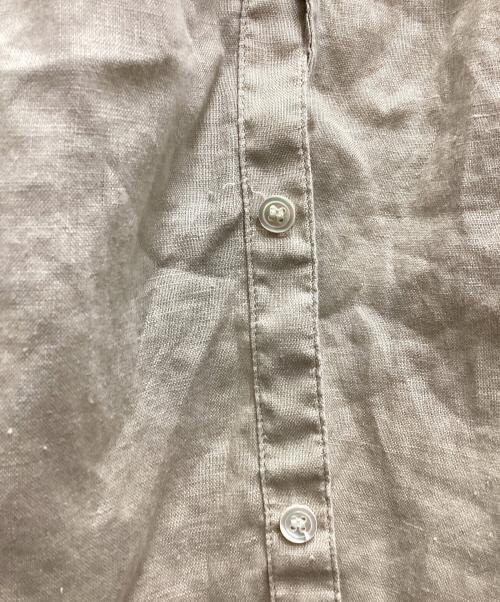 SLOBE IENA（スローブ イエナ）SLOBE IENA (スローブ イエナ) European Flax オーバーシャツ/ヨーロピアン フラックス オーバーシャツ ベージュ サイズ:不明(実寸をご確認ください)の古着・服飾アイテム