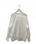 Spick and Span (スピックアンドスパン) ハイブリットフリルカラーボリュームスリーブブラウス ホワイト サイズ:不明(実寸をご確認ください)：6000円